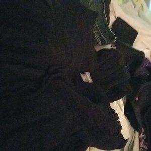 Teens black ultra soft oants